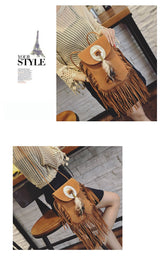 Elizabeth - Bohemian Inspired Fringe Shoulder Bag