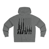 Land Of The Free Pullover Hooded Sweatshirt (Front)