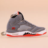3D Printed Nike Air Jordan 5 Key Chains Collectibles