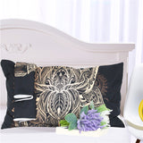 Grand Lotus Pillow And Bed Cover Set