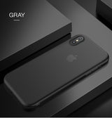 Flexi Ultra Thin Silicone Case For iPhone X
