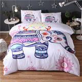 Elephant Fusion Pillow And Bed Cover Set - 7 Majestic Designs To Choose From!