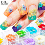 3D Dried Flower Theme | Nail Art Decals